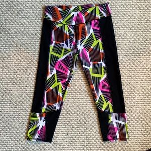 Fabletics multicolored leggings!